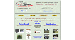 Desktop Screenshot of jimstentrentals.com